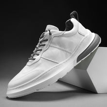 Load image into Gallery viewer, Breathable Sneakers Men's genuine Leather Business dress Casual Shoes Male Fashion Loafers Walking Footwear Tenis Feminino s5