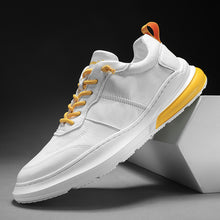Load image into Gallery viewer, Breathable Sneakers Men's genuine Leather Business dress Casual Shoes Male Fashion Loafers Walking Footwear Tenis Feminino s5