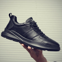 Load image into Gallery viewer, Spring and Autumn genuine leather casual shoes 2020 spring sports shoes for men's casual wild Korean vulcanized shoes BA-23