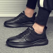 Load image into Gallery viewer, Spring and Autumn genuine leather casual shoes 2020 spring sports shoes for men's casual wild Korean vulcanized shoes BA-23