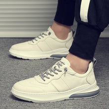 Load image into Gallery viewer, Spring and Autumn genuine leather casual shoes 2020 spring sports shoes for men's casual wild Korean vulcanized shoes BA-23