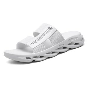 Light Soft Men's Home Slippers Outdoor Wild Men Shoes Youth White Flat Sandals Comfort Male Slipper Hot Sale Summer Shoes L13